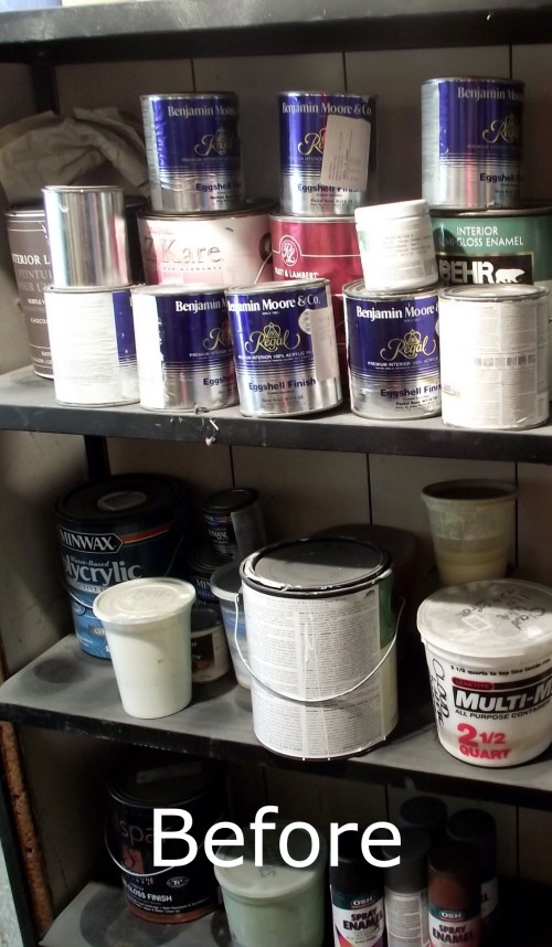 Organize Your Paint Storage Touch Up Paint Organizer Makes It Easy